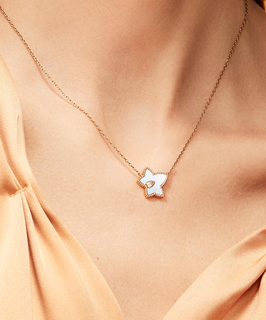 Lola Rose Ivy Mother-Of-Pearl Beads White Women'S Necklace