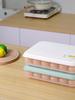 Egg Holder For Refrigerator Deviled Egg With Lid Fridge Egg Storage Stackable Plastic Egg Containers 24 Egg Tray Kitchen Tools