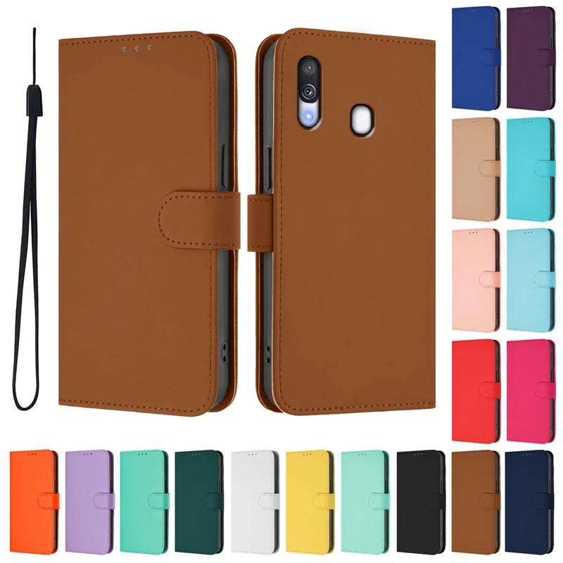Чехол A40 для Samsung Galaxy A40, кожаные чехлы-книжки, SamsungA40, защитный чехол, чехол, чехол для Galaxy A40