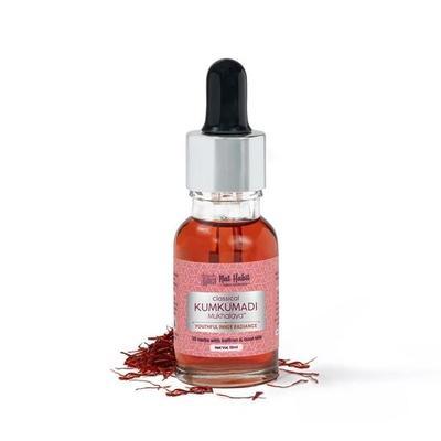 Nat Habit Ayurvedic Kumkumadi Face Oil - Классическое Кумкумади Мухалая для сияющей и молодой кожи, 10 мл