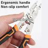 Adjustable Wire Stripper Puller Automatic Stripping Crimping Pliers  Electrician Hand Tool