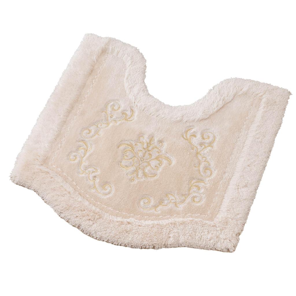 Senko NYNAS Royal Palace Toilet 70 X 70 Beige with Elegant 14597 Mat, Approx. Cm, Rhinestones, Design,