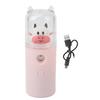 Nano Facial Hydration Sprayer Deep Moisturizing USB Rechargeable Handheld Face Mist Sprayer Pink