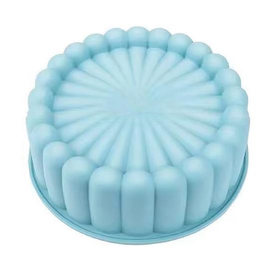 Силиконовая форма для торта, гибкая, большая, круглая, формы для хлеба, духовка, микроволновая печь, посудомоечная машина, многоразовая кухонная форма для выпечки тортов, хлеба, пирогов, тартов, желе