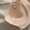 Light kapok small breasts gather underwear women's flat chest not empty cup no trace no steel ring thin front buckle beautiful back bra