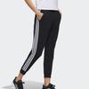 adidas Брюки Ft 3S Ретро-штаны с манжетами, спортивные женские брюки, черные GJ9032