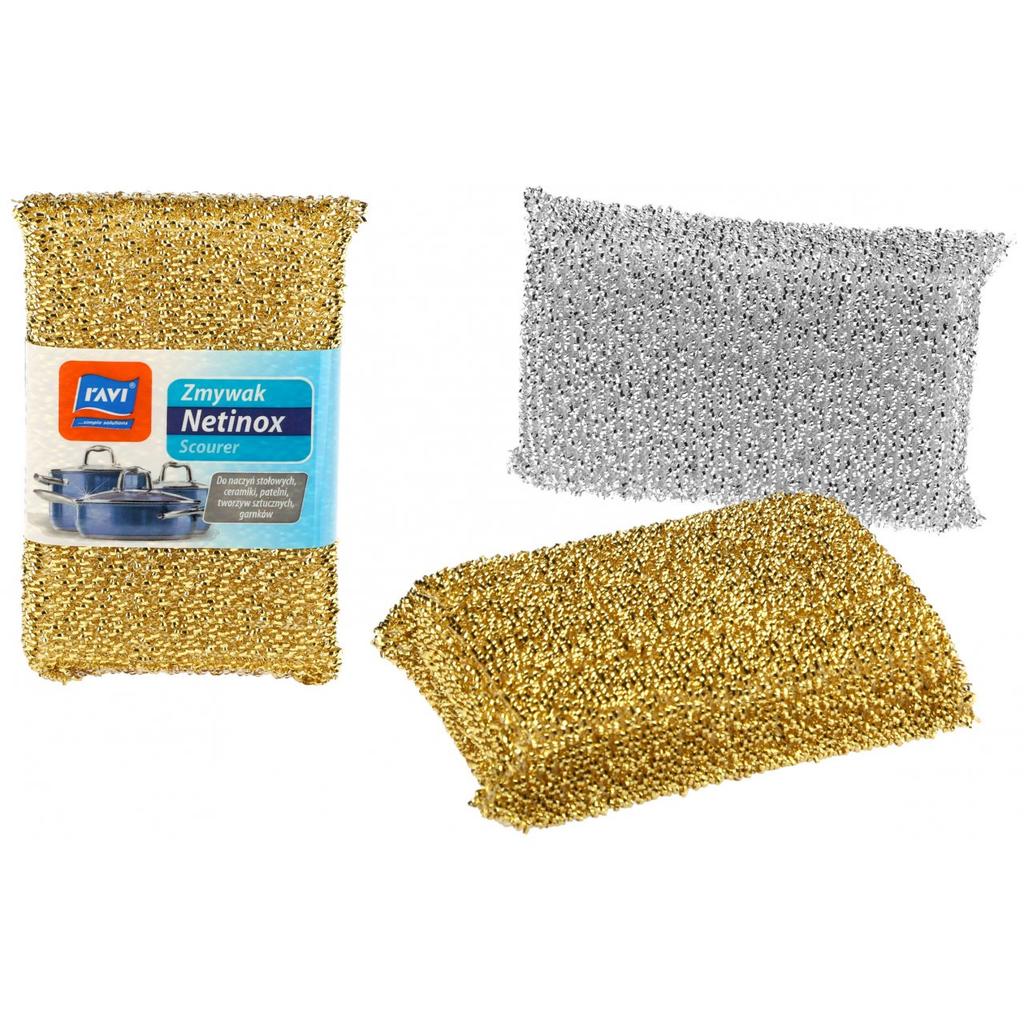 NETINOX Kitchen Dishwashing Sponge, Non-Scratching