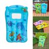 Inflatable Pool Float Cartoon Pool Raft for Kids Garden Water Pool Toy Foldable Leakproof Kids Surfboard Party Favor