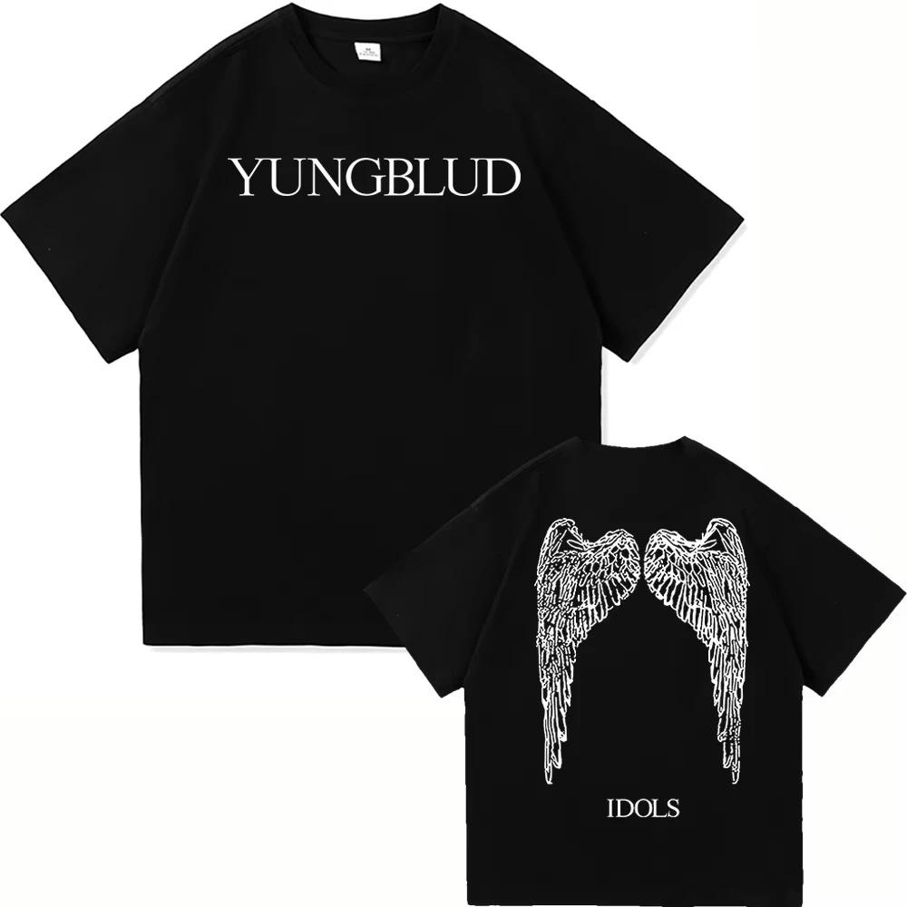 Yungblud Idols 2025 World Tour Wings TShirt Unisex New Fashion Hip Hop Aesthetic High Quality Cool Women And Unisex Tshirt