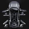 2Pcs HD Car Door Welcome Light Led Projector Lamp Accessories For Lexus F SPORT ES RX NX LS UX LM LX GX LC RZ IS CT GS RC HS LBX AEX1