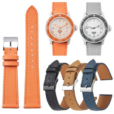 Ремешок для часов, быстросъемный конический ремешок из сафьяновой кожи, 18 мм, 20 мм, 22 мм, тонкие ремешки для часов для мужчин и женщин, сменные ремешки для часов