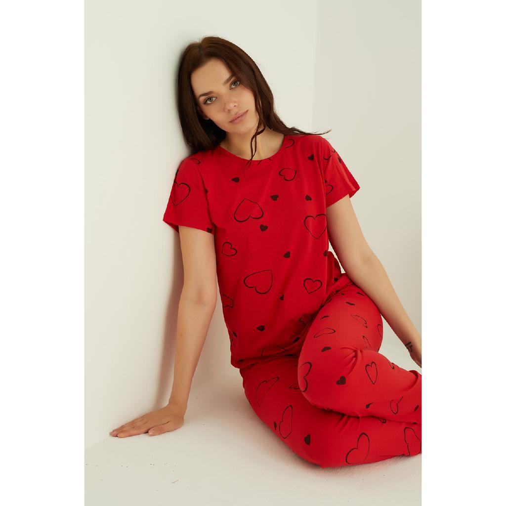 Хлопковый пижамный комплект