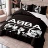 ABBA 3-предметный комплект постельного белья Пододеяльник с двумя наволочками Для спальни Домашний декор