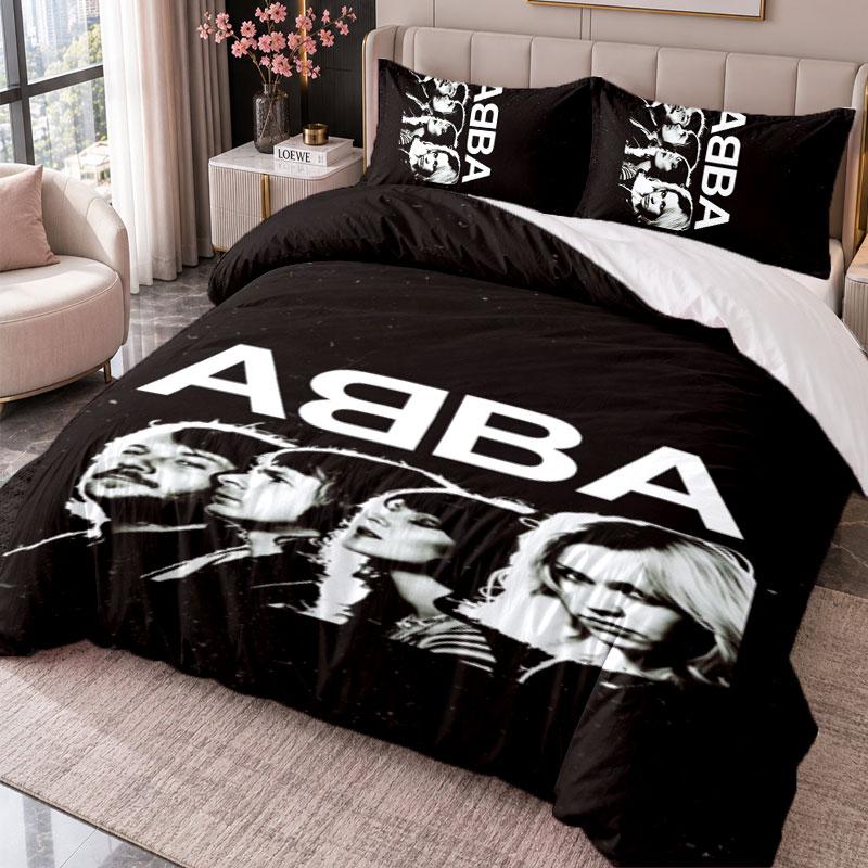 ABBA 3-предметный комплект постельного белья Пододеяльник с двумя наволочками Для спальни Домашний декор