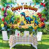 1pc, Dinosaur Cake Theme Boy's Birthday Party Banner - Decor For Enhanced Party Atmosphere, Party Supplies Birthday Supplies