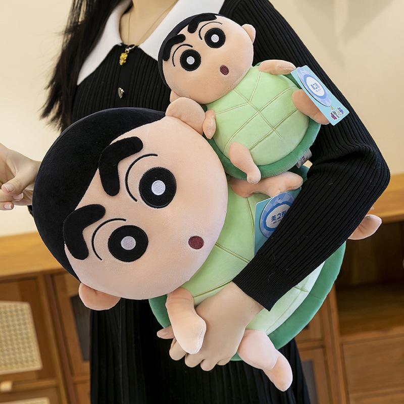 Genuine transformation of small new doll eight-inch grab doll turtle doll plush toy sleeping pillow birthday gift