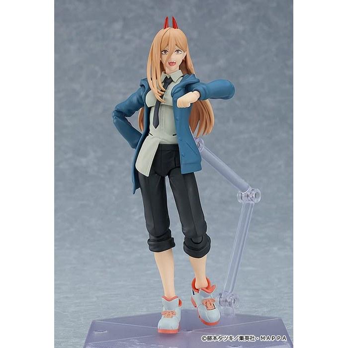 Figma Человек-бензопила Пауэр Без масштаба 1/12 Фигурка Разноцветная 6 дюймов