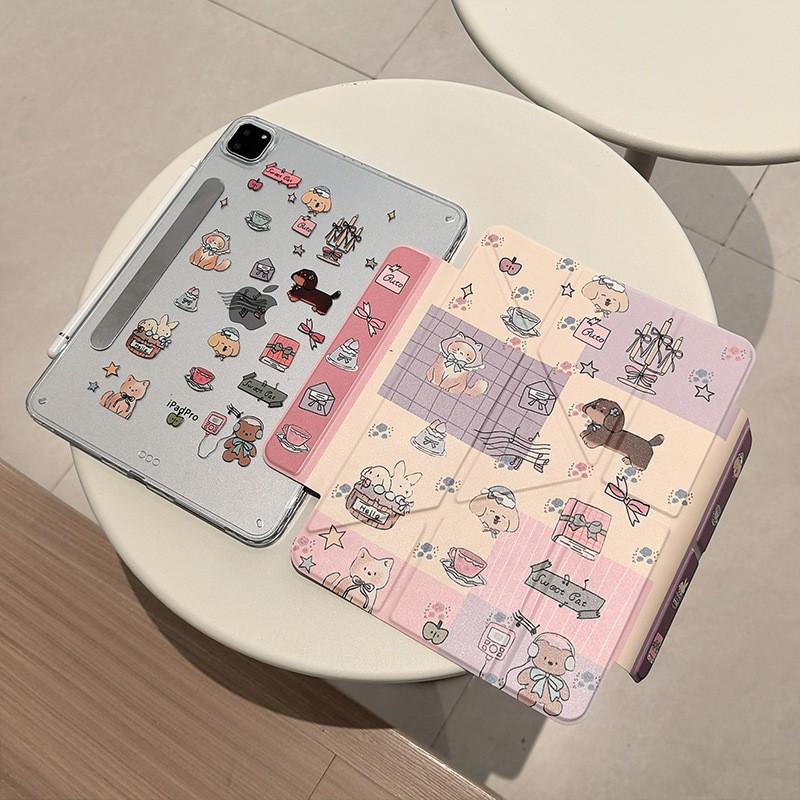 Magnetic Detachable IPad Air 6 Case With Stand Pro 11 Inch 5 4 Shockproof Cartoon Hard Shell Cover