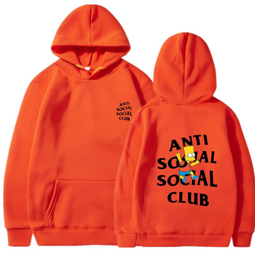 VLONE FRIENDS Angel Big V Loose Hoodie for Men & Women - Spring/Autumn Casual Fashion