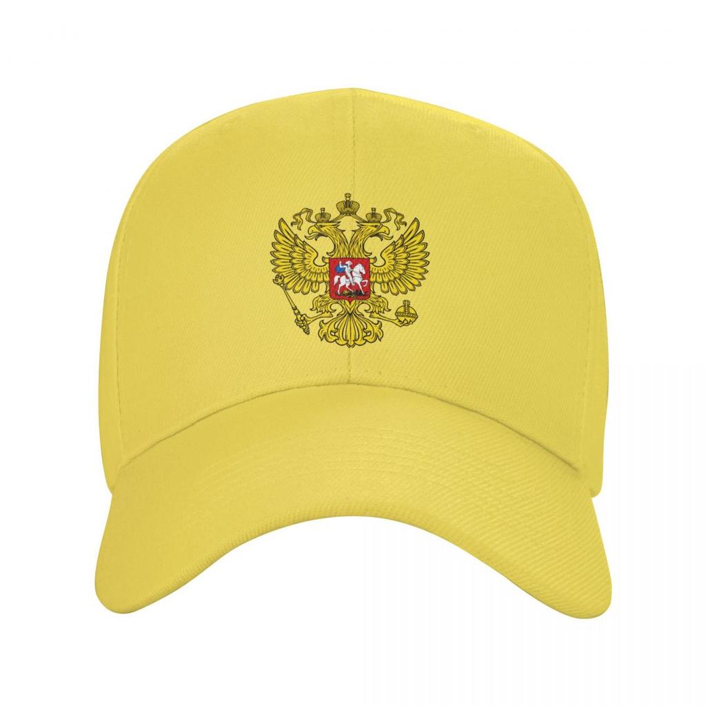 Coat Of Arms Of Russia Baseball Cap Women Unisex Breathable Russian Empire Dad Hat Performance Snapback Caps