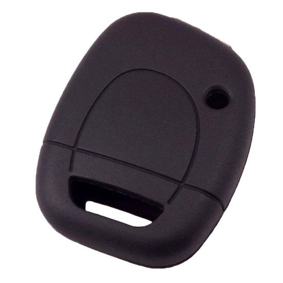 Силиконовый брелок для ключей с 1 кнопкой, автомобильный чехол с дистанционным управлением для Renault Twingo Clio