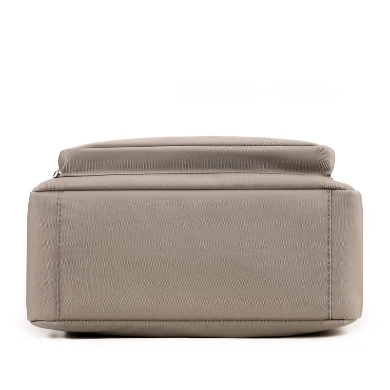 Small Handbag Women's Nylon Shoulder Bag Solid Color Crossbody Bag Small Square Bag Multi-Layer Bag