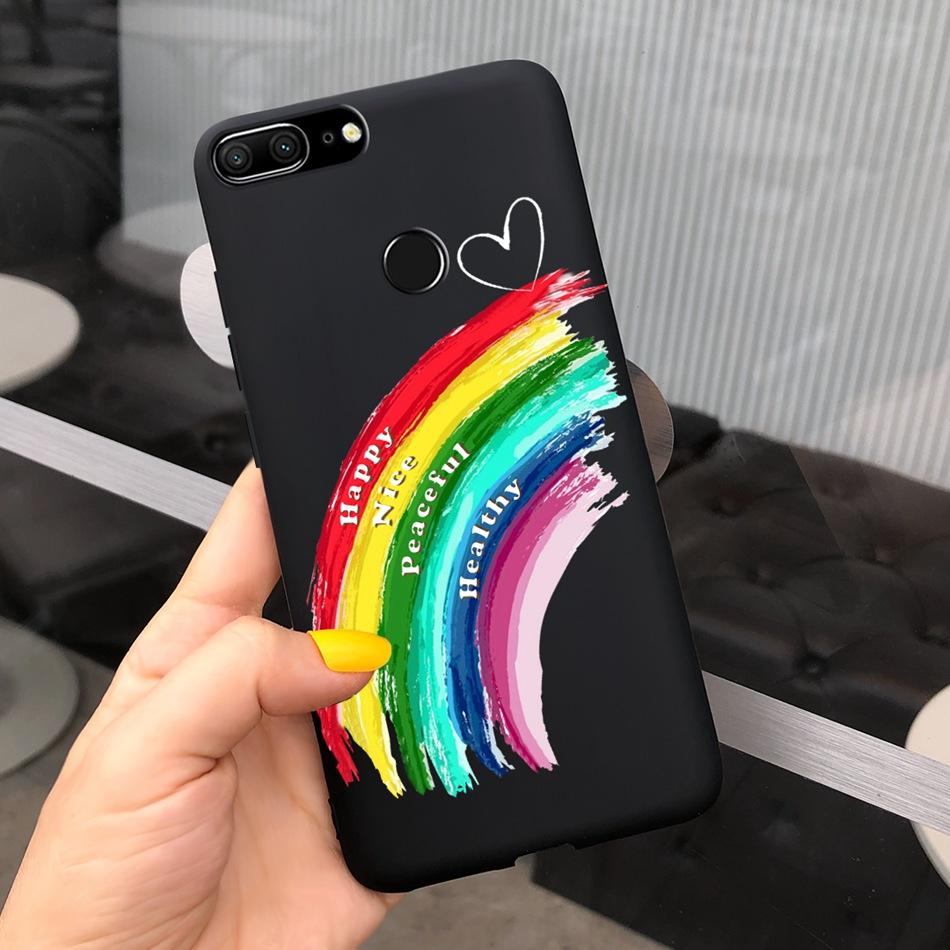 Чехол для Honor 9 Lite LLD-L21 Чехол для телефона Красивая печать Мягкий силикон Funda Для Huawei Honor 9 STF-L09 Чехол Honor9 9 Lite Чехол
