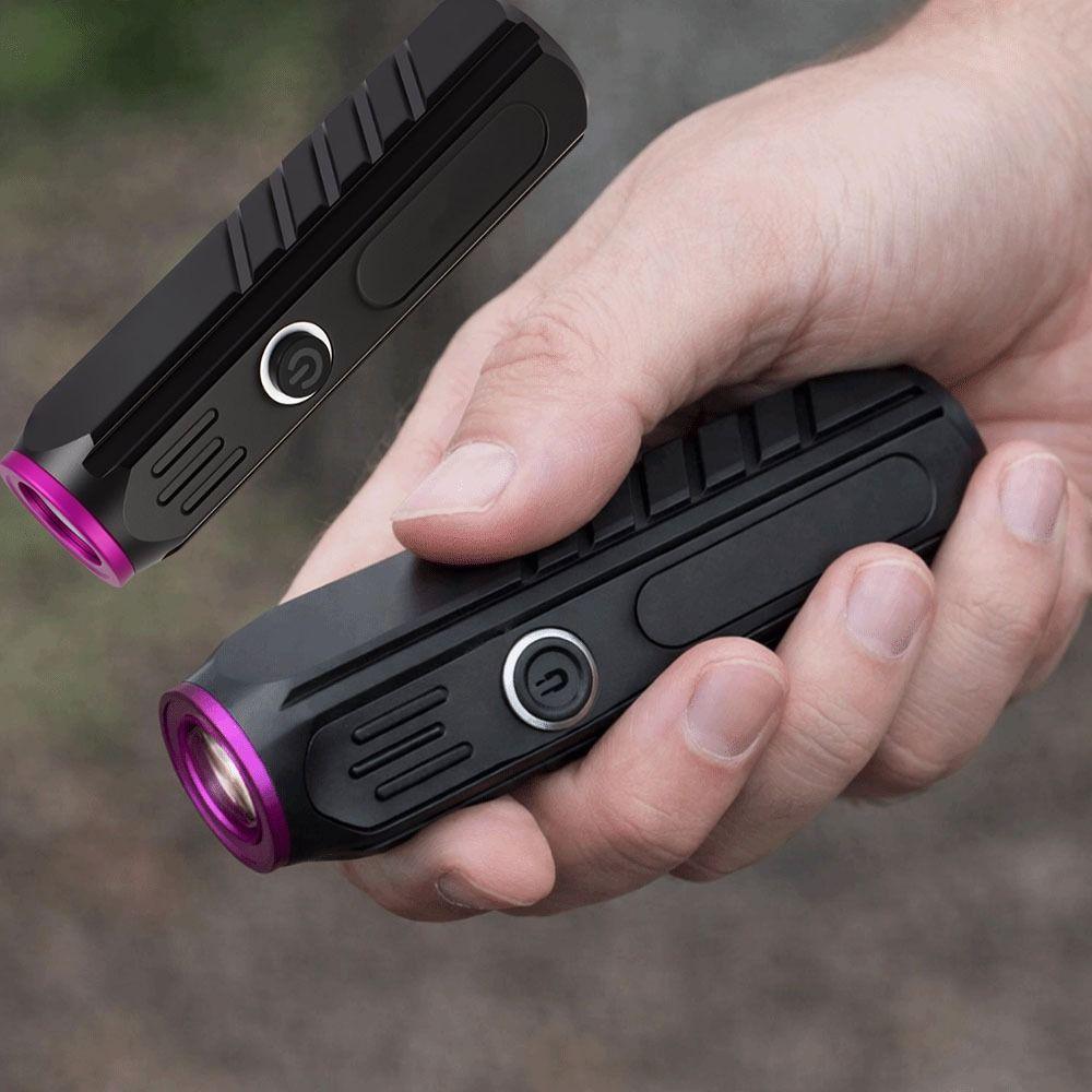 High-power Mini Purple Light Rechargeable Fluorescent Agent Detection Lamp  Banknote Detection