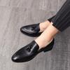 New Casual Business Shoes For Men Trend Green British Style Formal Leather Tassels Leather Shoes Men’s Dress Shoes