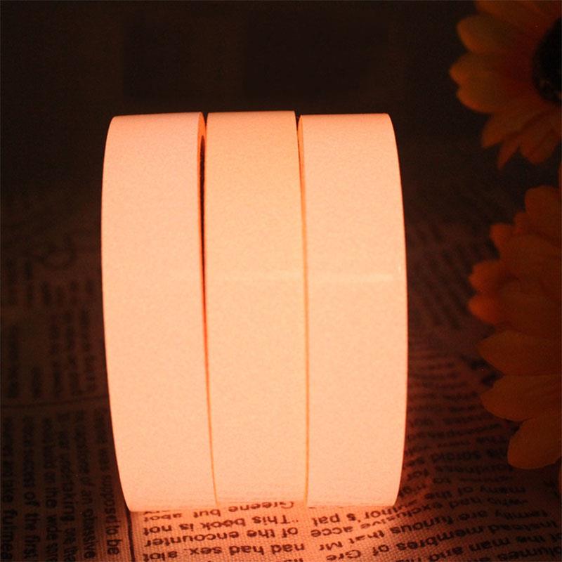 Светящаяся флуоресцентная ночная самоклеящаяся светящаяся в темноте наклейка лента, защитная лента для украшения дома, предупреждающая лента