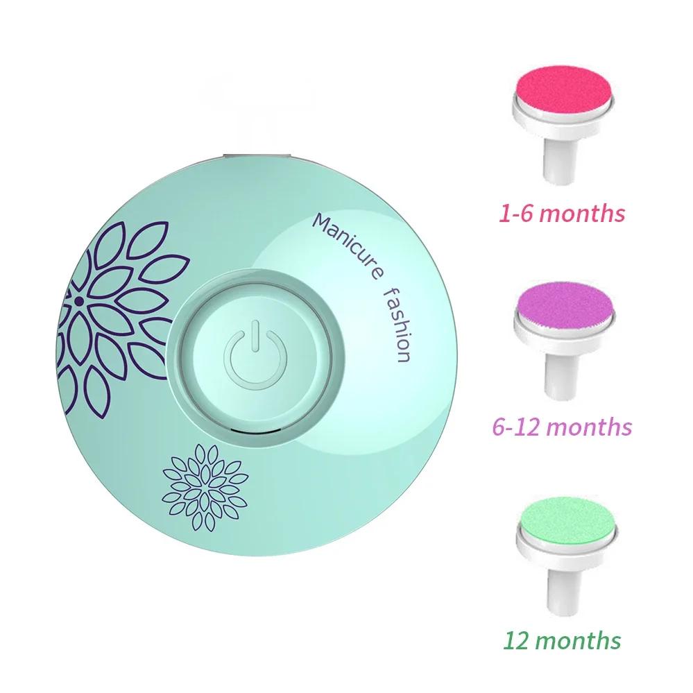 Electric Baby Nail Clipper Cutter For Newborn Baby Nail Trimmer Kid Nail Polisher Tool Infant Manicure Scissors Baby Hygiene Kit