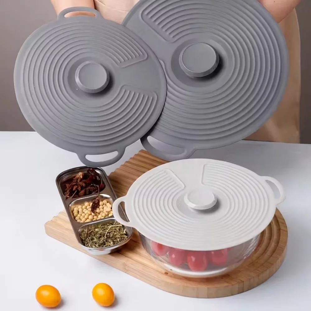 Anti Splatter Microwave Splash Lid Dust-proof Pot Cover Practical Bowl Lid Food Preservation
