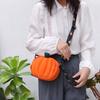 2023 Three-Color Patch Pumpkin Shoulder Bag - Cute & Versatile Niche Design for Women