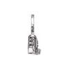 DIESEL Mirror Effect Chain Polyurethane Shoulder Crossbody Handbag Women handbag Silver X08396P6714H0535