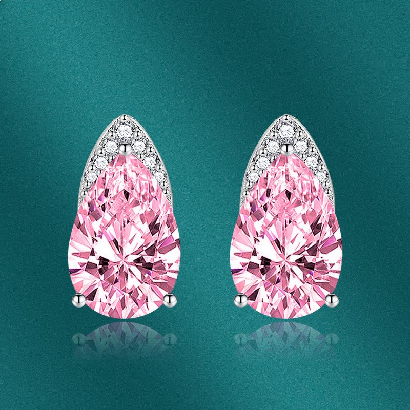 Sace Gems Классические серьги из медного сплава с цирконом, женские ювелирные изделия, свадебный подарок для вечеринки