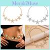 Waist Starfish Chain With Electroplated Alloy For Summer Fashion Accessory