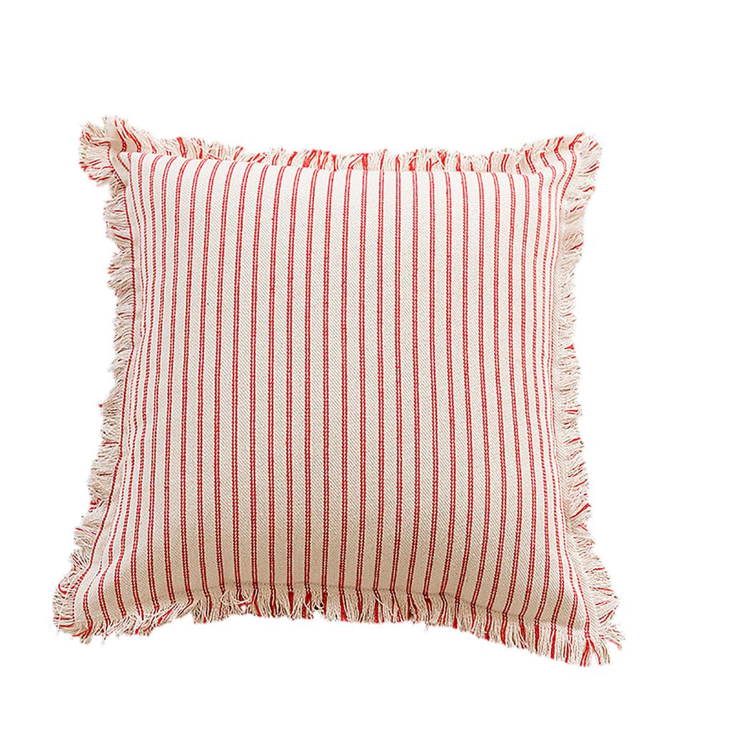 Double Sided Striped Decorative Pillowcase (pillow Core Not Included)