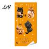 Decorative Decals for Home Party Halloween Castle Pet Static Cling Window Stickers Spooky Bat Pumpkin Gift Friends Floral Glass Decals Removable