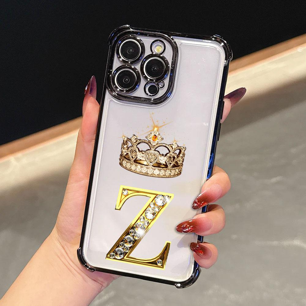 Чехол с начальными буквами E T M Z G Y для Samsung Galaxy A57 A37 A07 A17 A56 5G A55 A54 A52 A36 A34 A35 A73 A26 A25 A16 06
