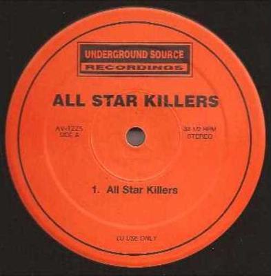 12-дюймовая пластинка DIRTY HARRY - All Star Killers AV1225 Underground Sou 1998 US Рэп и Хип-хоп/R&B Б/У
