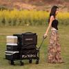 Black Dog Foldable Outdoor Camping Wagon