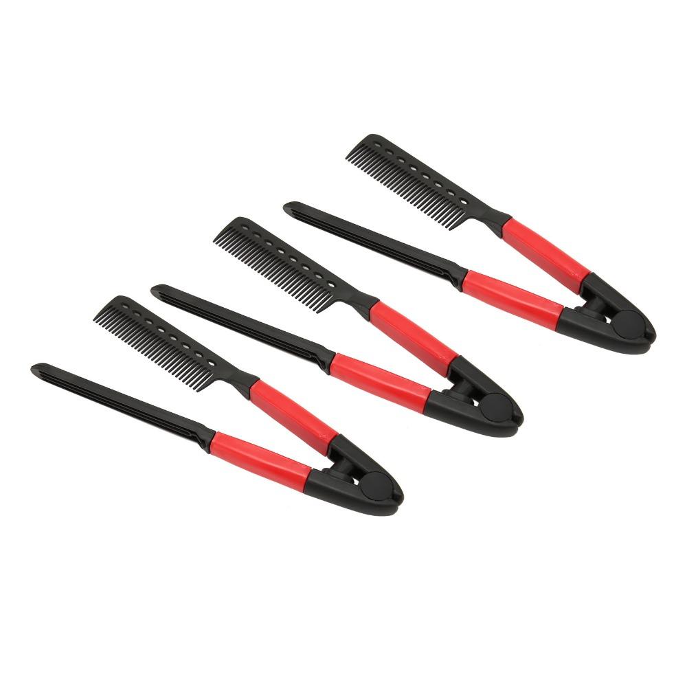 High Temperature Avoid V Shaped Hair Comb Portable Styling Hair Comb For Knotty Hair