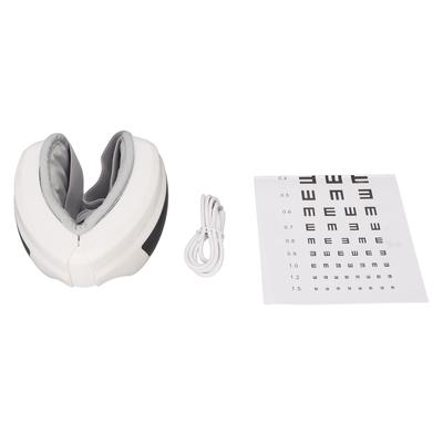 Массажер для глаз с подогревом, горячий компресс, USB-зарядка, 5 режимов, успокаивающая музыка, складной Bluetooth-массажер для глаз