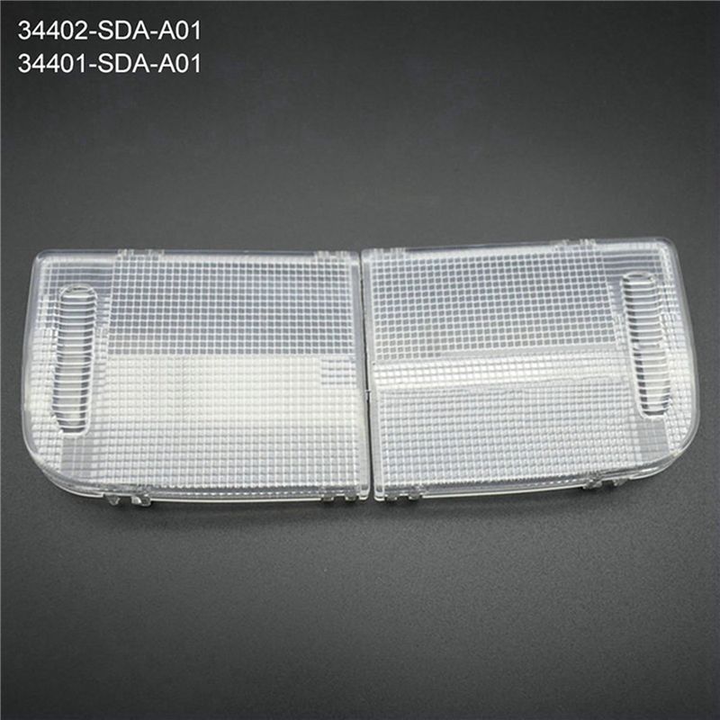 2X Крышка линзы плафона освещения салона Для ACCORD CIVIC INSIGHT CRV FIT CROSSTOUR ODYSSEY VEZEL XRV 34402-SDA-A01