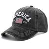 New Unisex Cap AMERICA Letter Embroidery Vintage Baseball Cap Men Women Casual Outdoor Streetwear Sports Hat