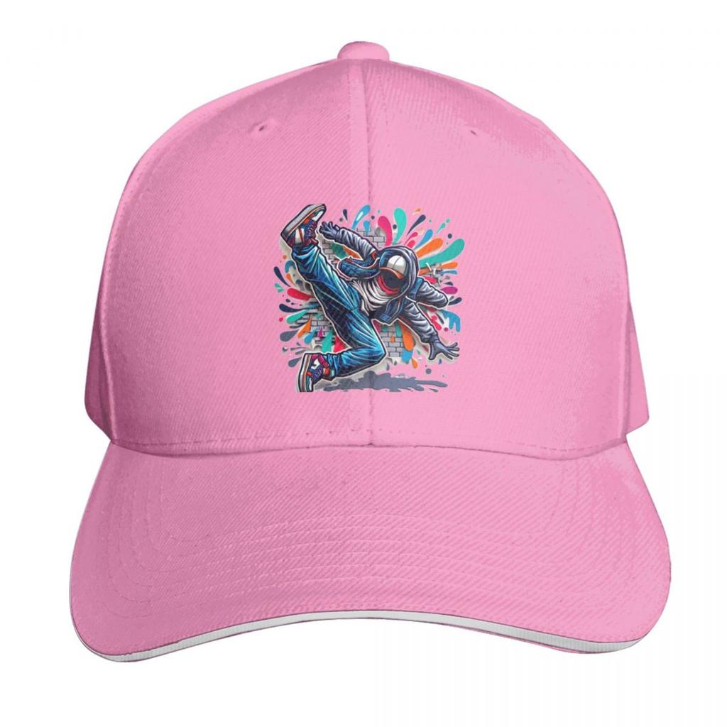 Bboy Urban Street Dance in Paper cut Art Baseball Cap Sun Cap Winter hat Anime Hat Military Cap Unisex Women Beach Fashion Unisexs