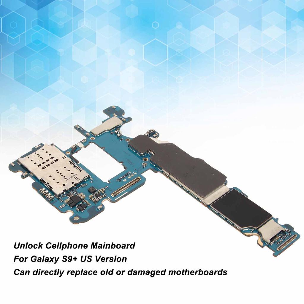 Разблокировать материнскую плату сотового телефона для Galaxy S9+ Разблокировка материнской платы мобильного телефона Логическая плата 64 ГБ