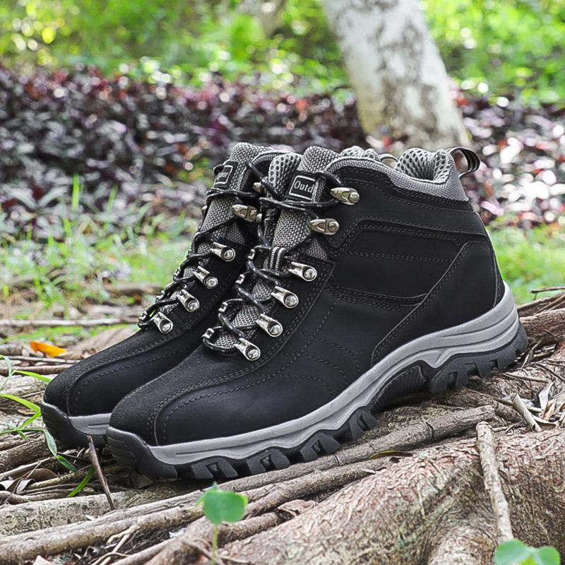 Plus Size 39-47 Autumn Men's High-top Hiking Boots Ankle Anti-Skidding Outdoor Boots Men Footwear
