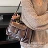 Повседневная вместительная ретро-сумка женская 2025 новая универсальная сумка через плечо рюкзак на два плеча сумка-ведро для поездок