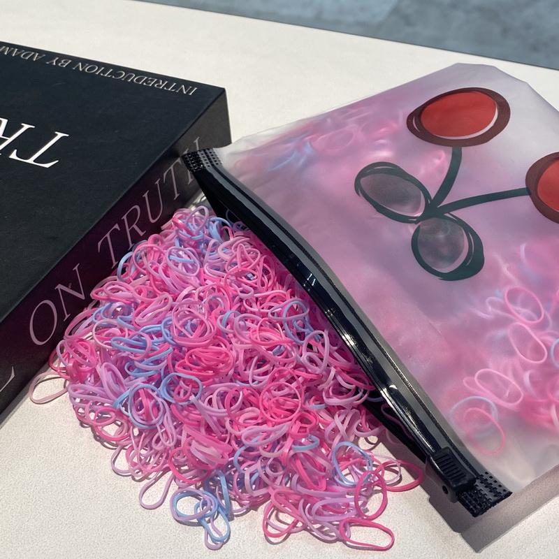 2000 шт./лот Маленькие одноразовые прозрачные резинки для волос для девочек, эластичные резинки для браслетов, детские мини-резинки для волос, повязка на голову